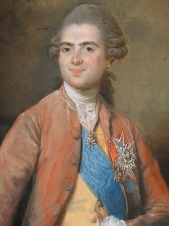 Élisabeth Vigée Le Brun, Louis Stanislas Xavier de France, comte de Provence (1755 - 1824), 1776 © De Baecque & Associés